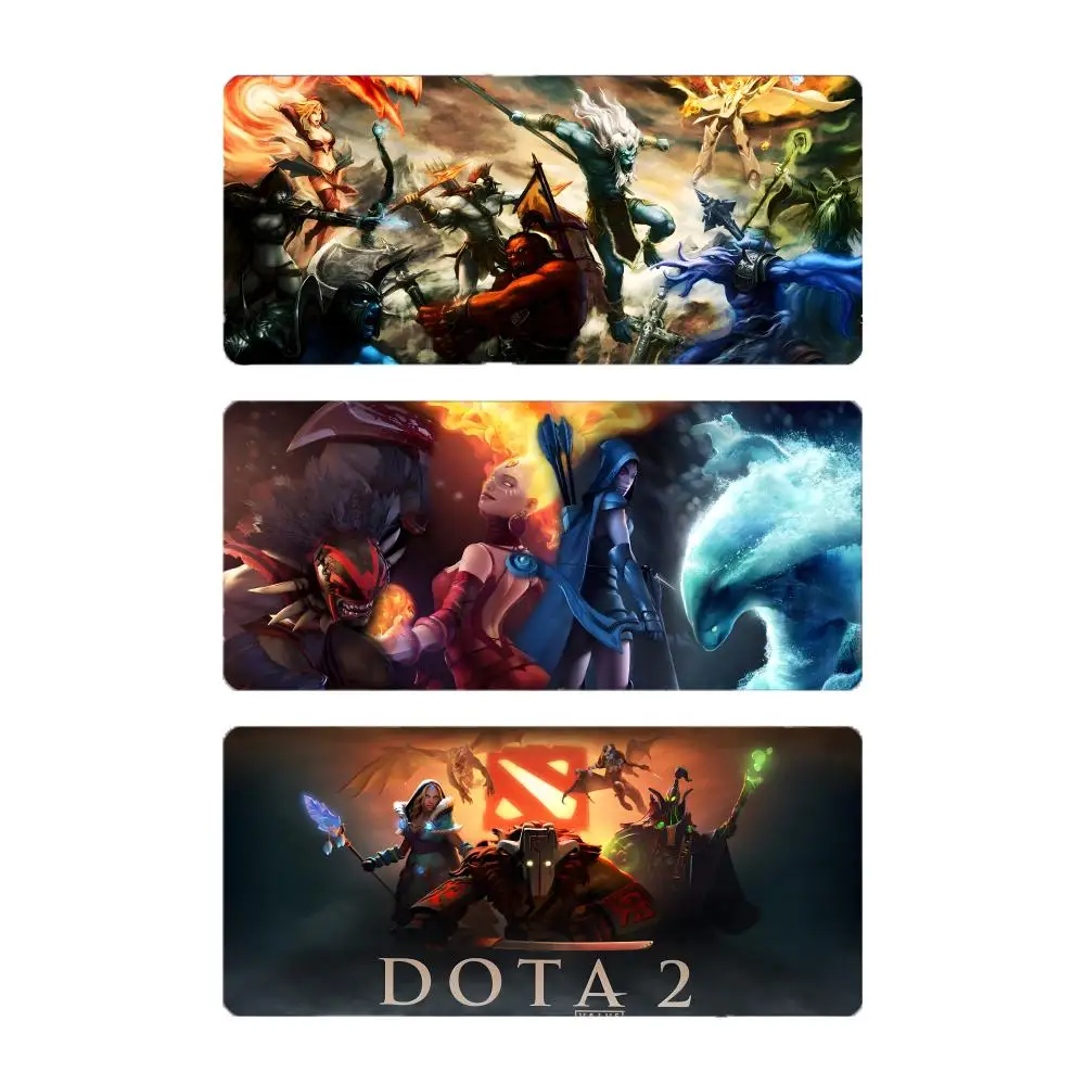 Cool Popular Game D-DOTA 2 Mouse Pad Large Gaming Mousepad with Stitched Edges Thickened Desk Mat PC
