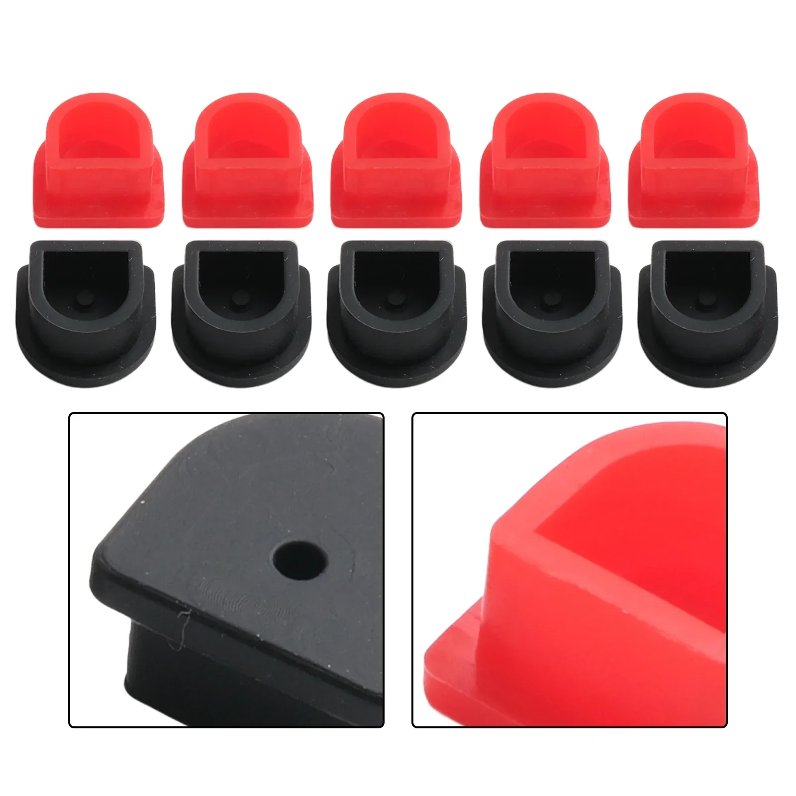 For Electrical Configuration Red Black Fixed Plug 20PCS Easy To Identify Electrical Configuration Long term Use