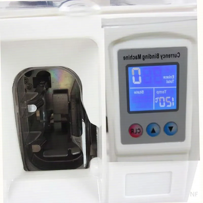 HY Currency Binding Machine Banding machine Banknotes XD-308 LCD Display Paper Currency Banknote Binder Bundling Machine