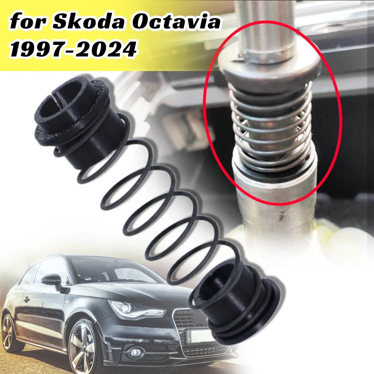 

For Skoda Octavia 1997-2024 Shifter SHAFT Bushing Repair Kit Gearbox Levers Shifting Reverse Manual Trans Cables Linkages Parts