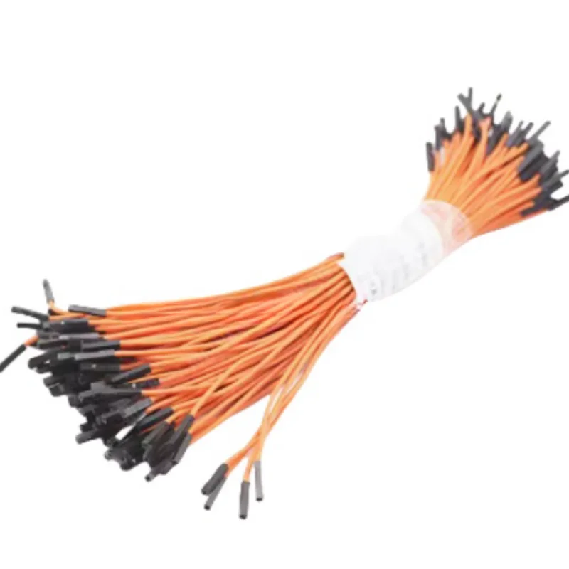 10pcs High-end Soft Silicone Dupont Wire 1P Dupont Jumper Cable Female Male Connector 10/20/30cm 22awg for Arduino