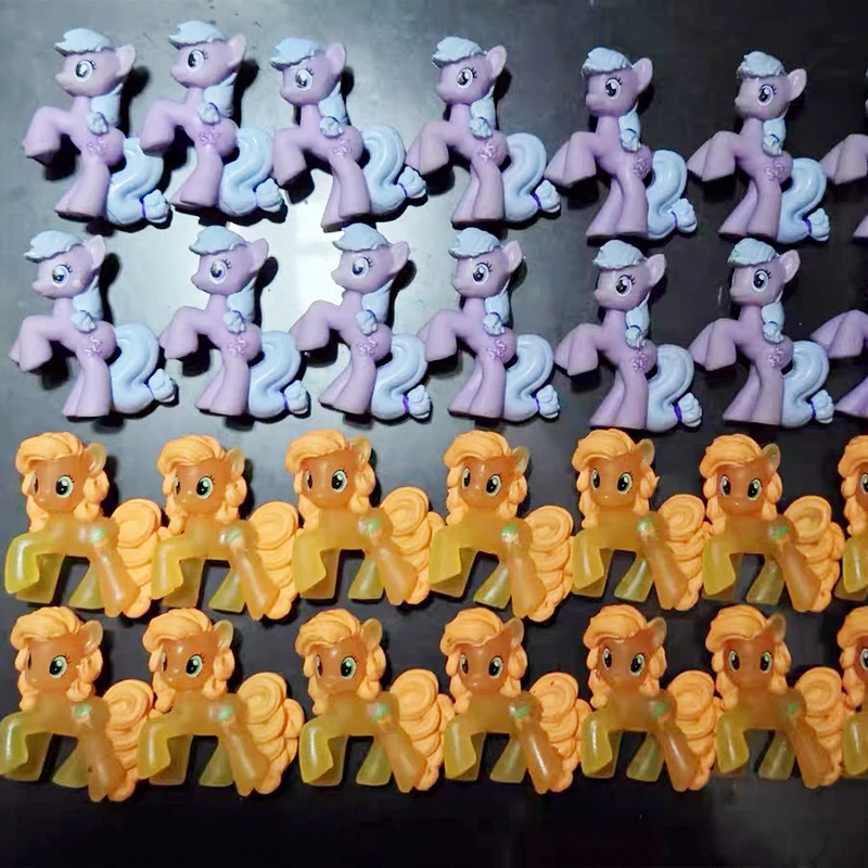 ألعاب أصلية من My Little Pony Rare Mini Edition شفافة من Cutie Mark Lyra Heartstrings Twilight Sparkle Night Light القابلة للجمع