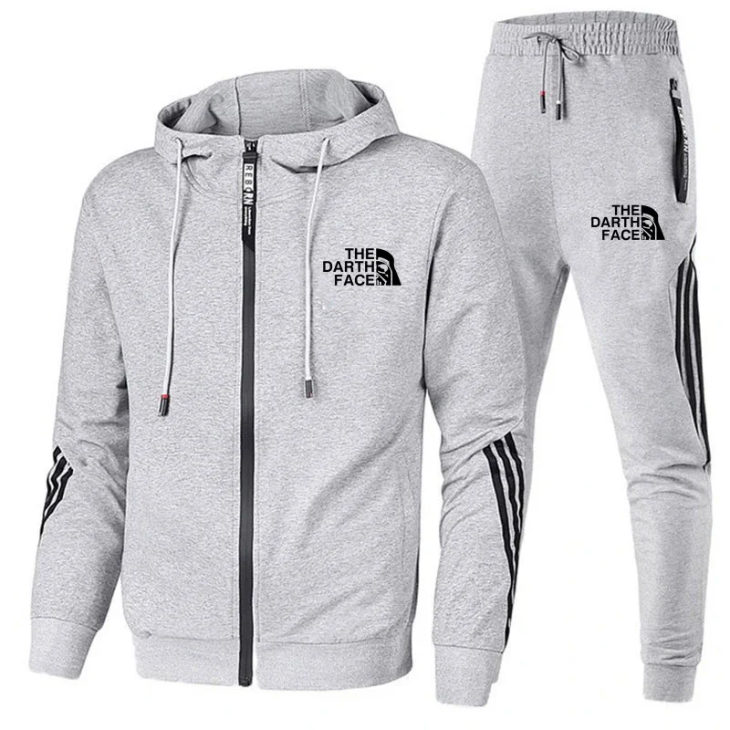 Spring and Autumn Fashion Men's High Quality Sports Hoodie+Pants Set Men's Casual Sports Shirt Men's Set