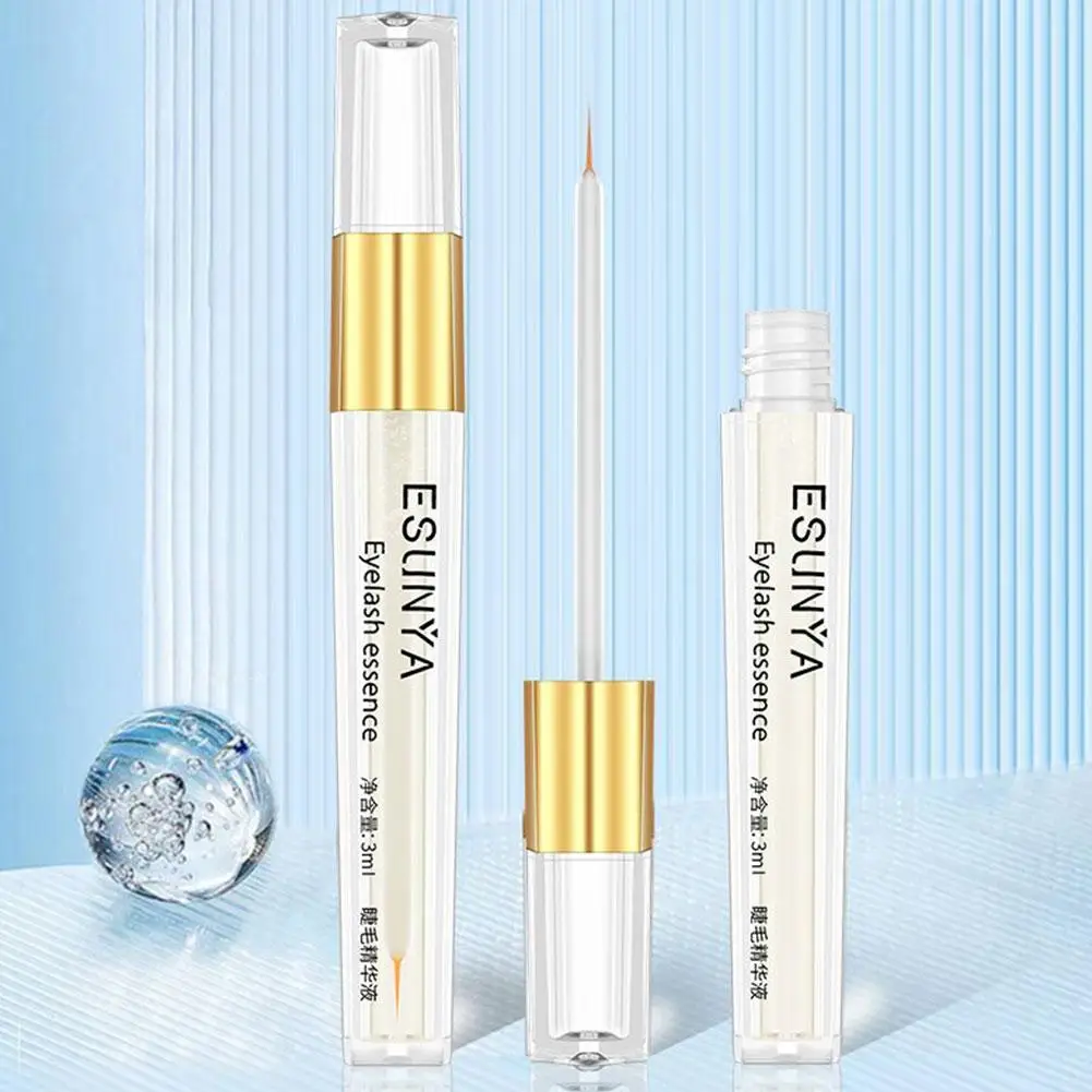 Rapid Growth Of Eyelash Nutrient Solution Black Curl Naturally Magnifies The Eyes Plump Eyelash Eyebrow Liquid Essence Mascara