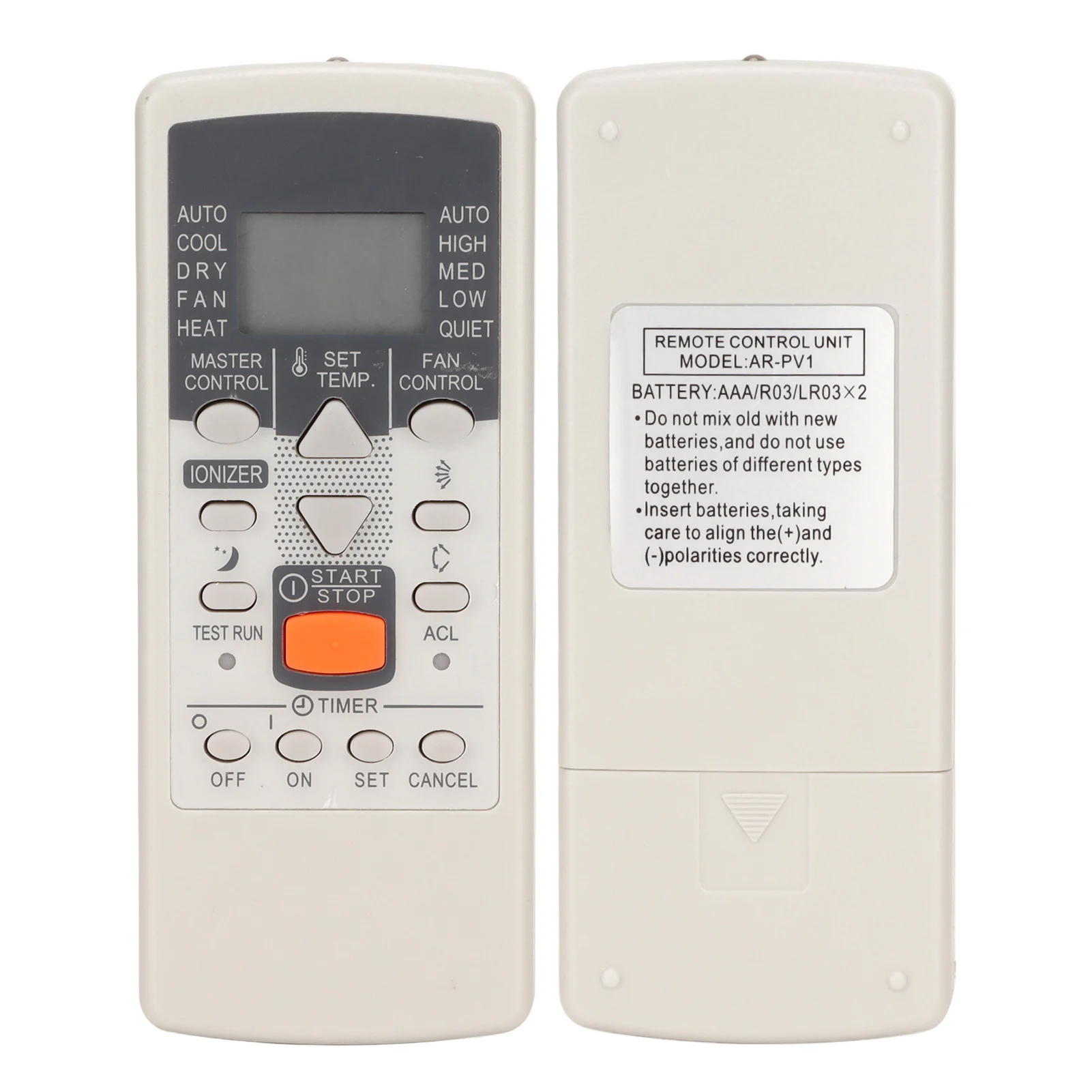 Universal Replacement Air Conditioner Remote Control for Fujitsu AR JE5 AR JE4 AR JE6 AR PV1 Air Conditioner AC Remote Control