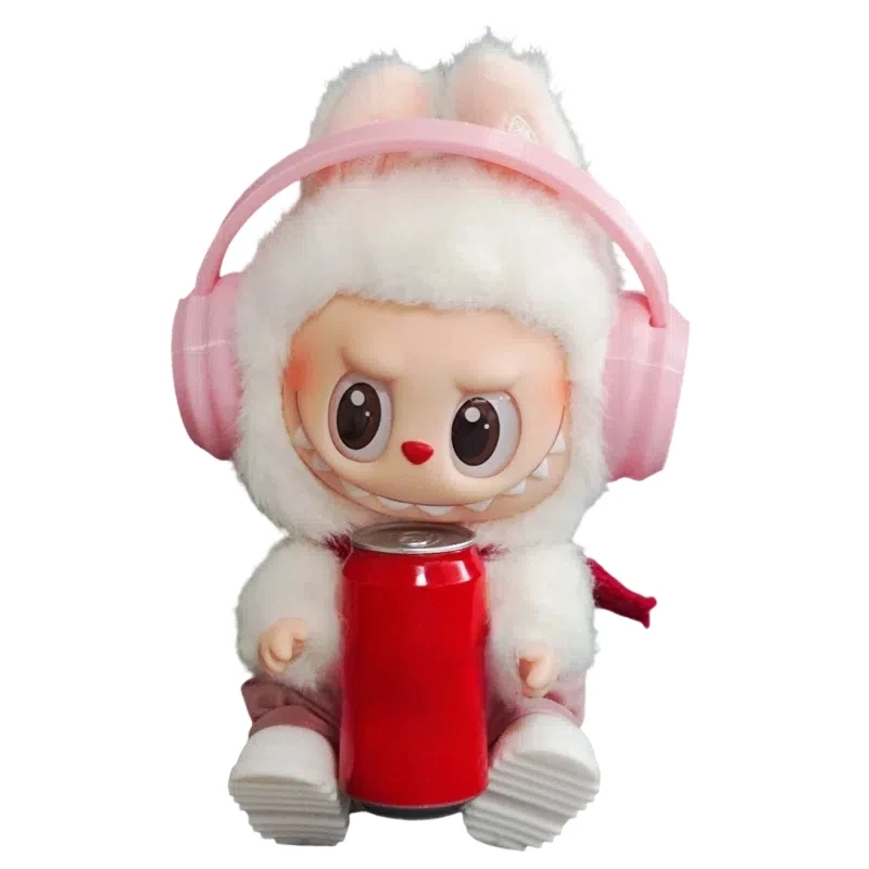 Per 17 centimetri Labubu Vestiti Per Bambole Moda Gatto Tempura Frittura Gamberetti Set Kawaii V1 V2 V3 Accessori di Abbigliamento Per Bambole Ropa marsupio