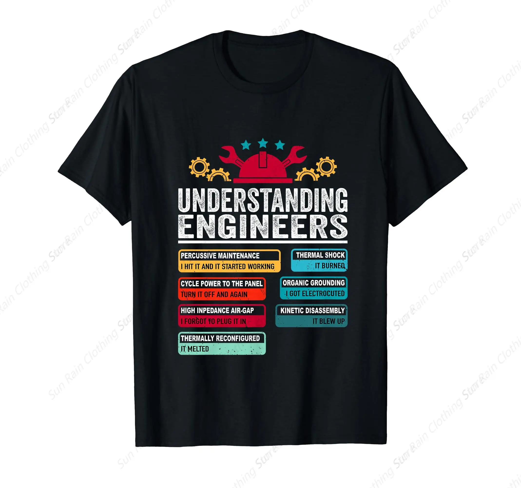 学生のための面白いエンジニアリングTシャツ