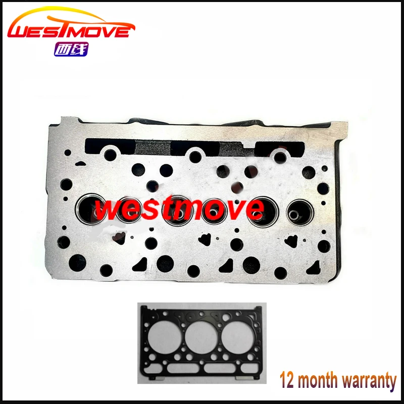 cylinder head for KUBOTA engine : D1403 with gasket