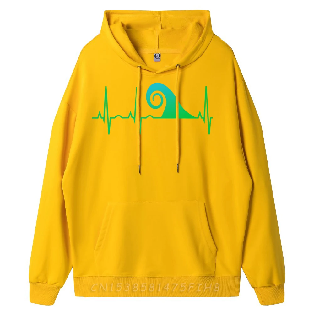 Surfer Heartbeat Perfect Wave Surfer Tee Designer Hoodie Men Clothes Gift Christmas Sweater