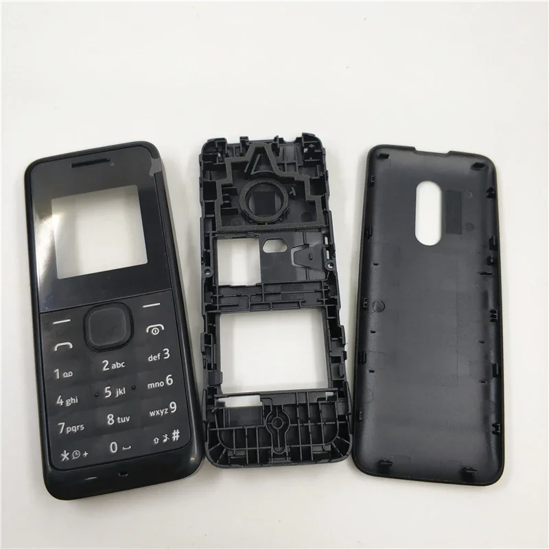 Full Complete Mobile Phone Housing Cover Case+English Keypad for Nokia 105 1050 RM1120 Rm908