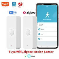 Tuya WiFi Zigbee Motion Sensor Smart Home PIR Detector Human Body Infrared Works with Alexa Google Home  Wireless Security Alarm