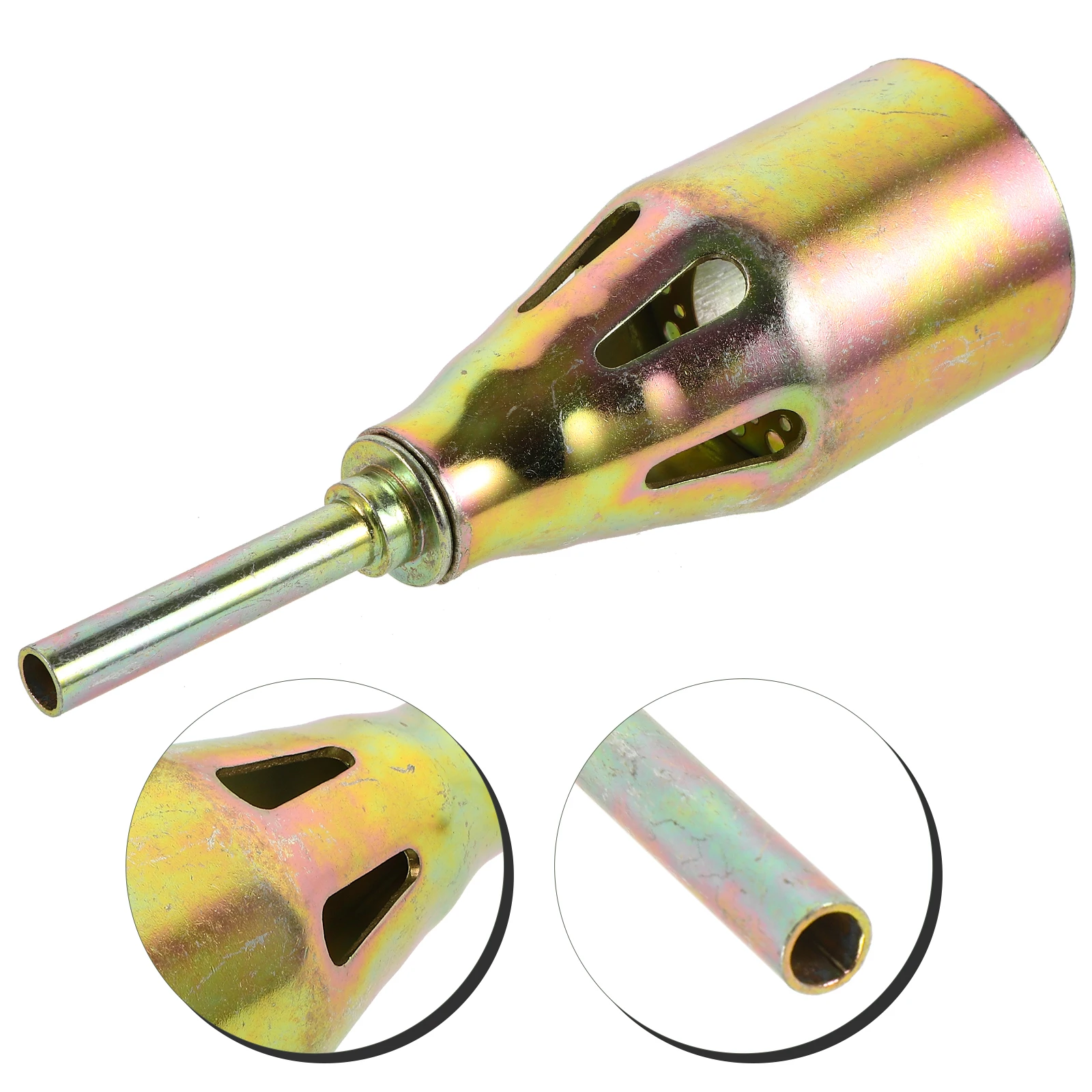 

Iron Gas Torch Head Replacement Flame Blowtorch Burner Sprayer For Bbq Camping Cooking Welding Liquid Propane Gas