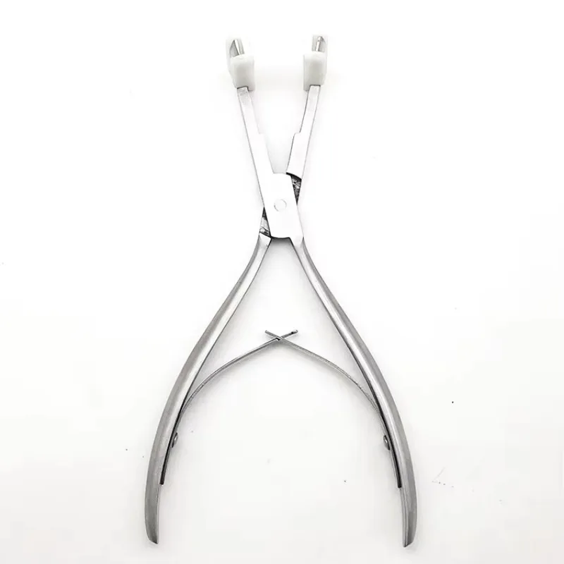 Stainless Steel Hair Extension Tool 7-Shaped Tip Pliers for Tape-in Hair Tool