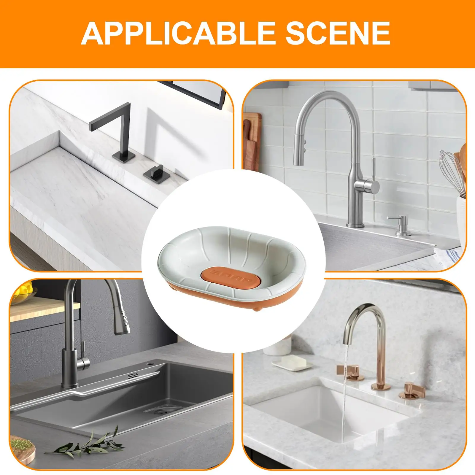 

Держатель для мыла, двухслойный дренаж, аксессуары для ванной комнаты, мыльница для ванной комнаты для внутренней кухни, душевая стойка, гостиничная ванна