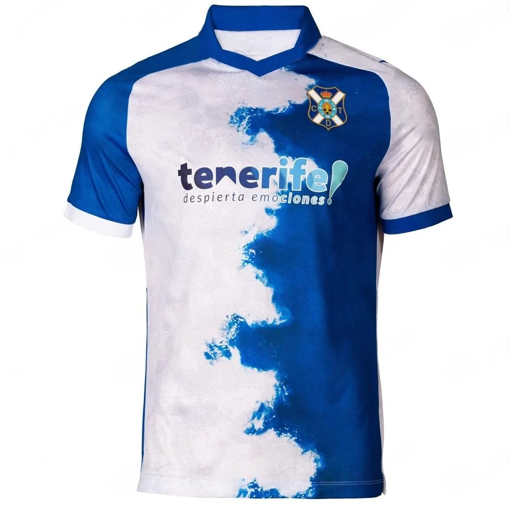 Camiseta de Fútbol España 2026-27, Nueva Llegada, Estilo Tenerife, para el Hogar, Regalo para Aficionados, Adultos y Niños, Kit Especial con Estampado 3D, Camiseta Familiar a Juego
