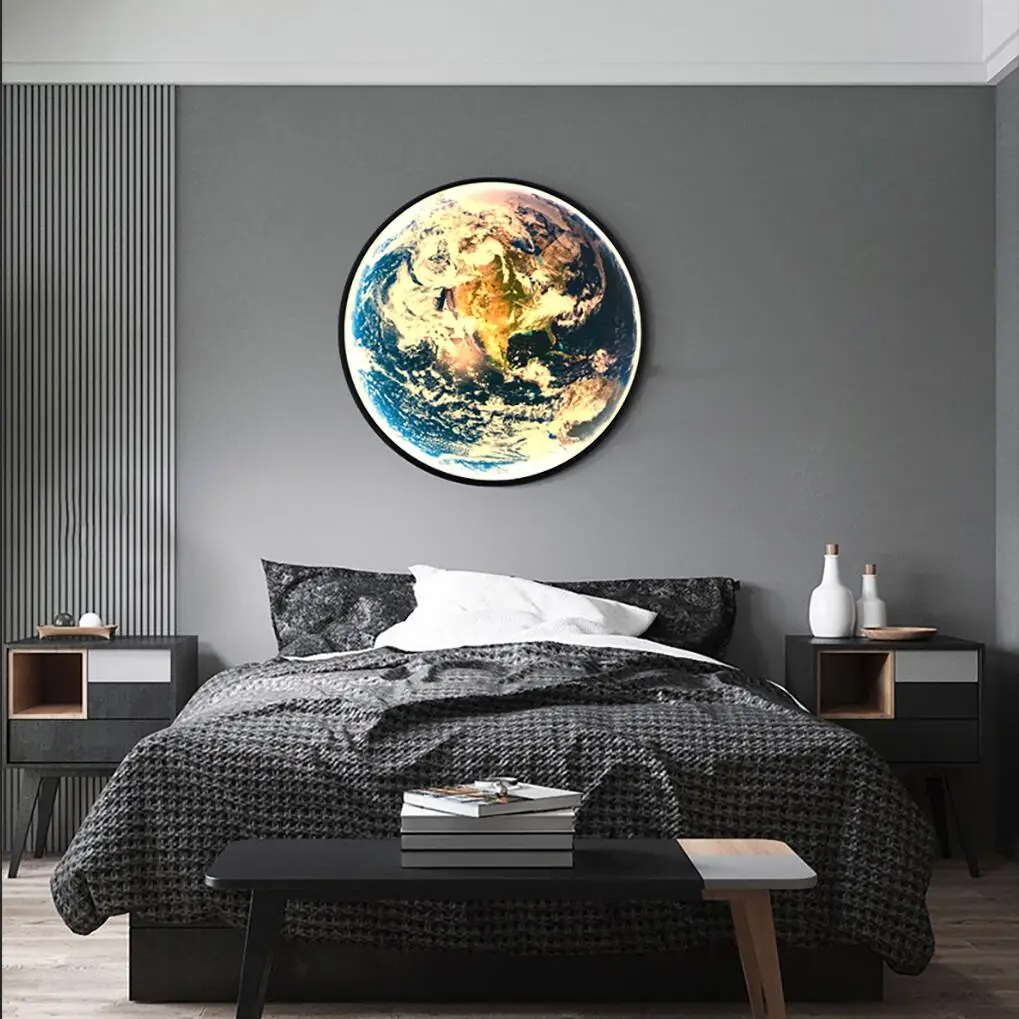 LED Indoor Wall Lamp AC85-265V Globe/Moon Lamp 30CM 60CM 90CM Modern Luxury Wall Lamp with High Quality 3 Years Warranties