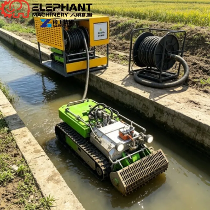 Ava‑u6 Robot Inspection Camera Rov Underwater River Cleaning Machine