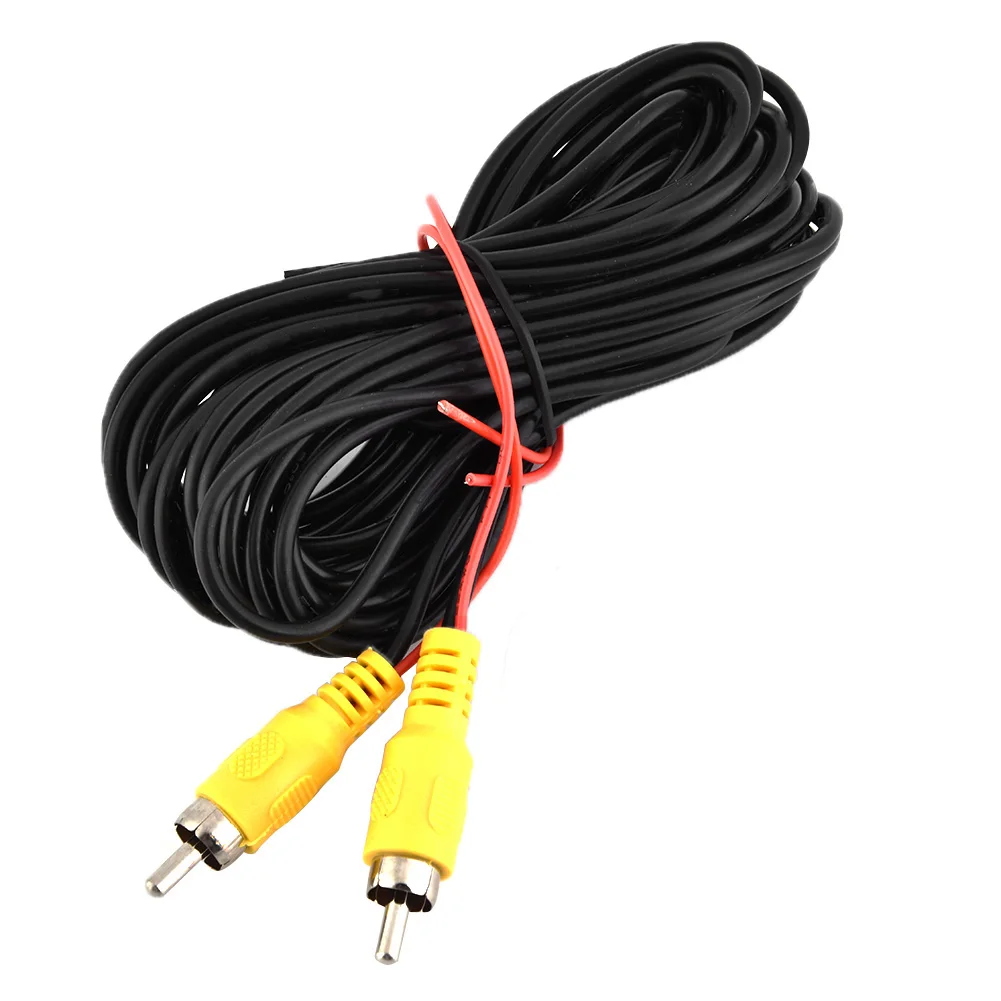 

6m 1 RCA To 1 RCA Video Cable Male To Male Cable Jack for Car Video DVR MP5 Radio Speaker Power Amplifier