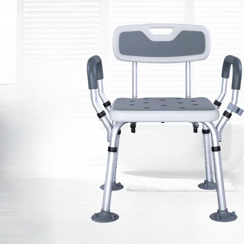 

Anti slip elderly shower chair, specialized chair for bathing, foldable assisted shower chair, shower room chair,