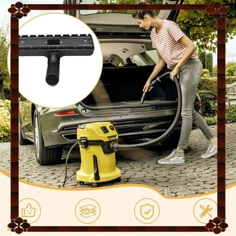

24-часовая доставка для Karcher WD3 WD5 WD6, комплект аксессуаров, щетка для твердого пола и вакуумные мешки для пыли, улучшите свои впечатления от уборки