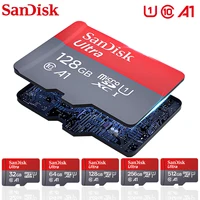 Tarjeta Micro SD Sandisk de 512 GB, 256 GB, 128 GB, 64 GB, 32 GB, Tarjeta TF Micro SD Clase A1-10 UHS-1, Tarjeta de Memoria Flash Microsd