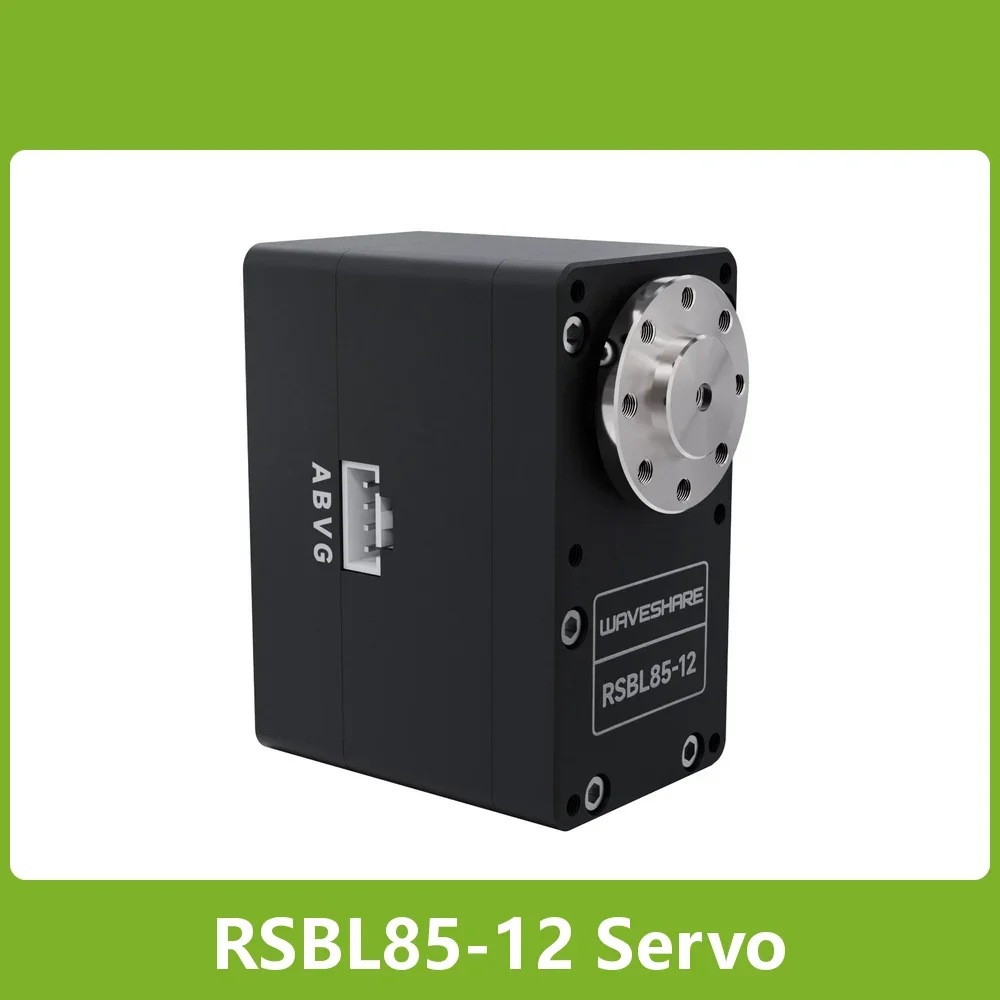 Waveshare 85kg.cm RSBL85-12 / RSBL85-24 Servo Motor, High Precision And Large Torque, With Programmable 360° Magnetic Encoder