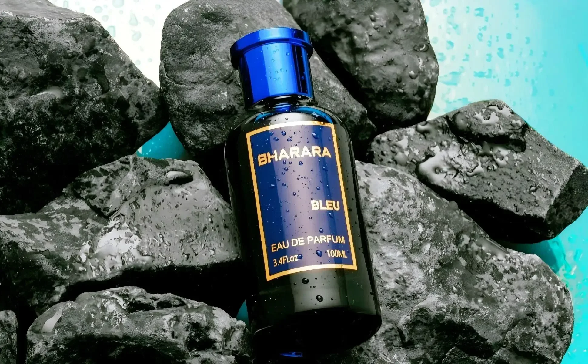 Bharara Bleu Pour Homme 100ml EDP – كولونيا خشبية طازجة طويلة الأمد للرجال، هدية فاخرة لعيد الميلاد وعيد الحب