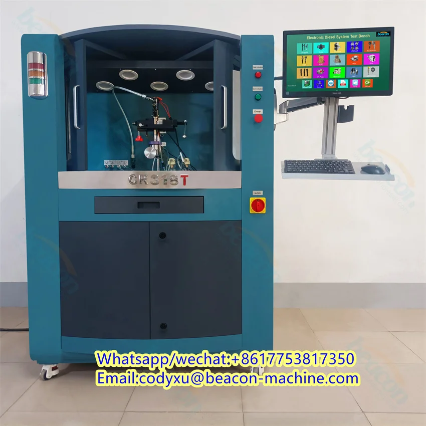CR318T Common Rail Direct Injection Test Bench Diesel Fuel CRI Injector Test Machine CRDI With IMA ISA Coding Function