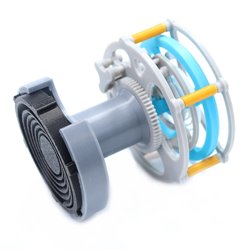 Picture 7: Tourbillon 3D printing model Mechanical Clockwork clock Handmade Decompress toys tabletop decoration STEM education Maker DIY