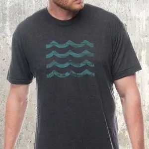 Welle T-Shirt-Segeln T-Shirt