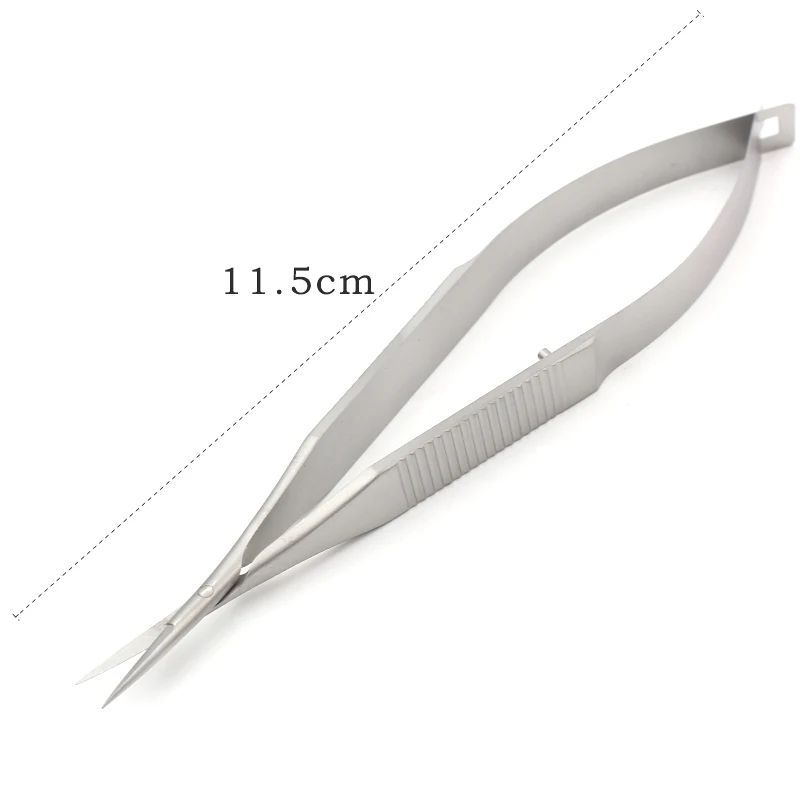 

New 11cm Stainless Steel Ophthalmic Microsurgical Instruments Micro Scissors