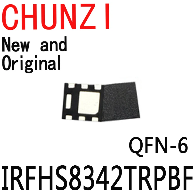 10PCS New and Original IRFHS8342 IRS8342 IRH8342 IRS 8342 , QFN-6 8.8 A, 30 V, 0.016 ohm, N-CHANNEL, Si, , MOSFE IRFHS8342TRPBF