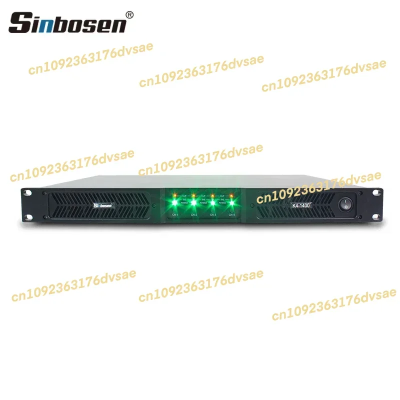 

NEW In Stock Sinbosen d class amplifier module digital 4 channels amplifier K4-1400 5000W amplifier for speaker