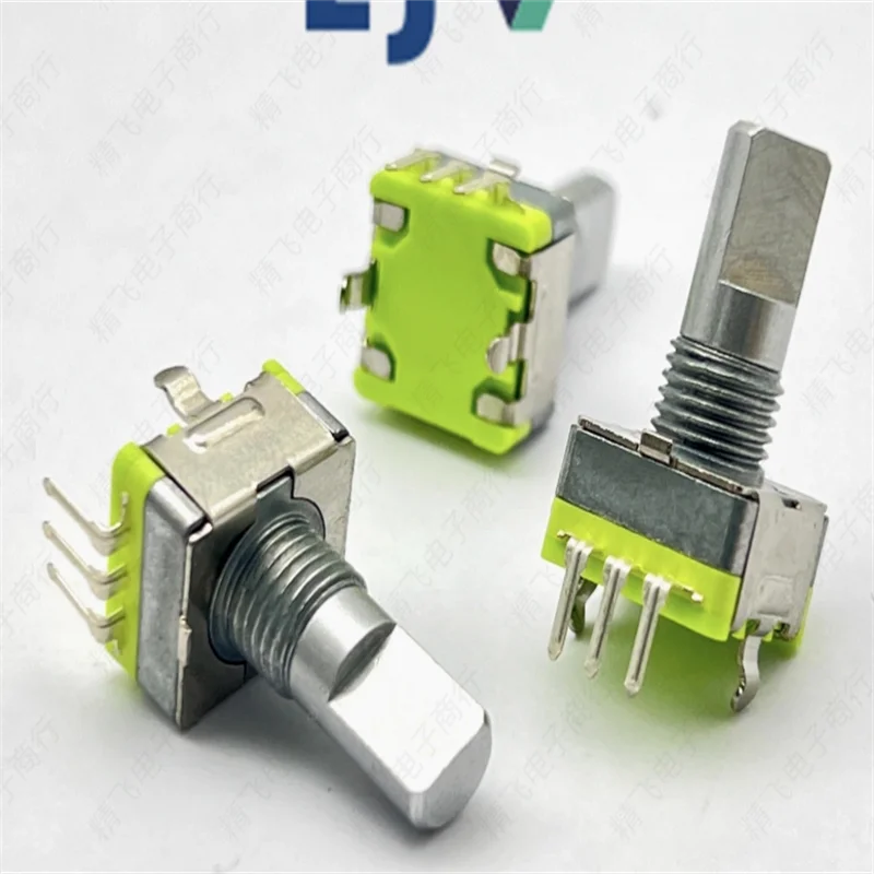 10 PCS Lin Ji for EC11 encoder RE1100BF1-H02-0006 20 positioning pulse axis length 15MM
