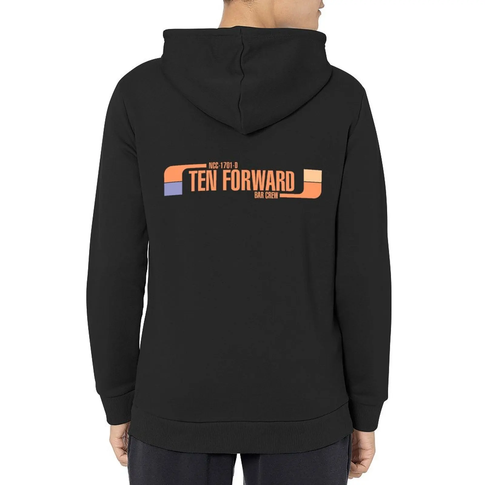 

Ten Forward Bar Crew NCC 1701-D Hoodie autumn mens clothing men's clothing men's clothes tracksuits