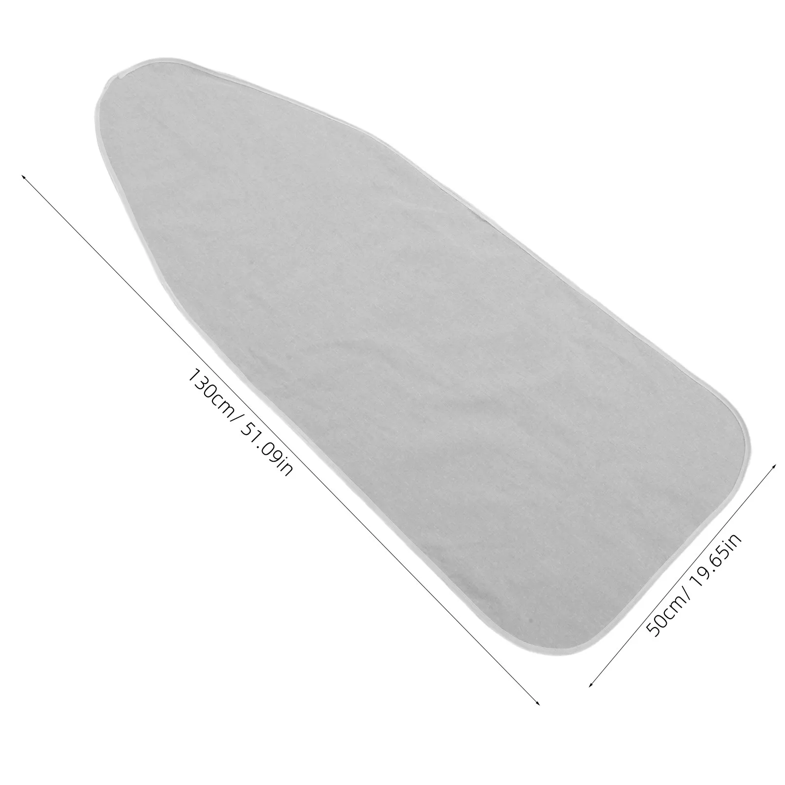 Heat Resistant Ironing Board Cover Silver Double Layer Thermal Insulation Protector for Tabletop Laundry Ironing