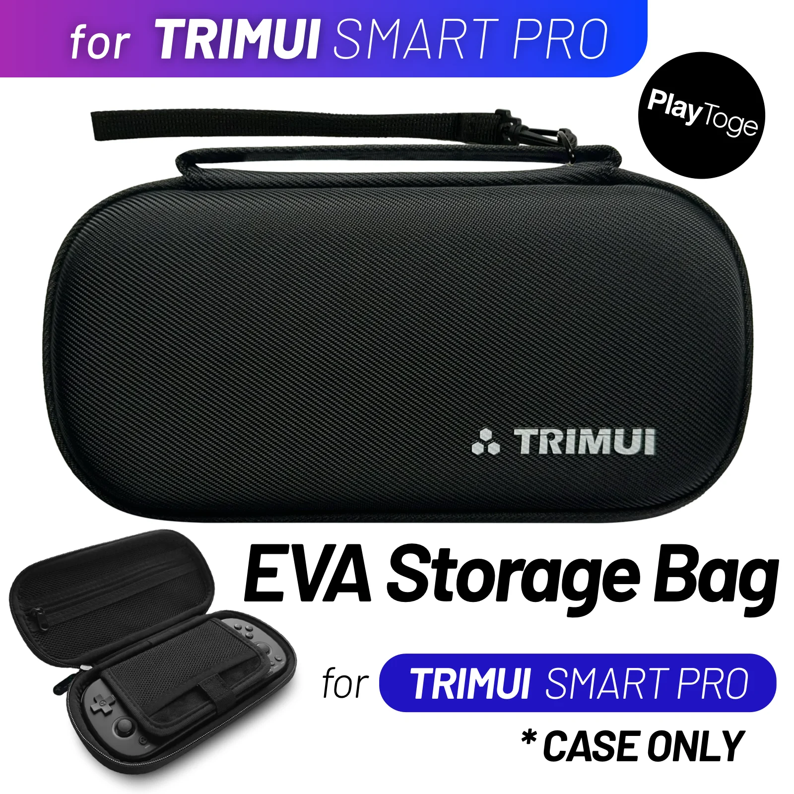 

TRIMUI SMART PRO Case, Hard Portable Dedicated Case for TRIMUI SMART PRO with 4.96 inch Screen