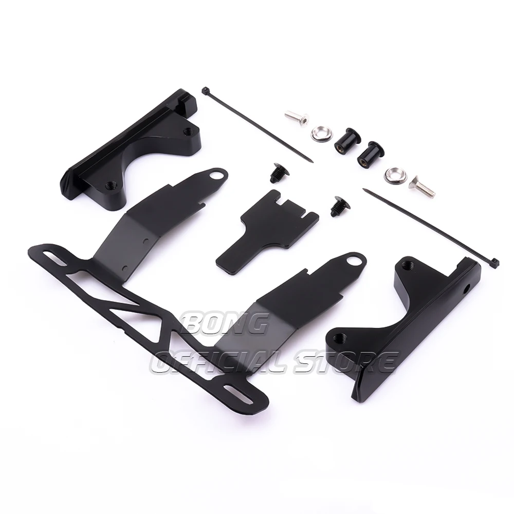 MT-09 Tail Tidy For YAMAHA MT-09/SP MT09 （Gen 4）2024 2025 Low-Mount Fender Eliminator Tail Tidy License Plate Holder