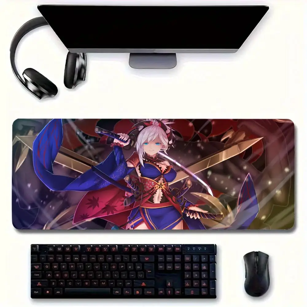 Game For F-Fate Grand O-Order MINISO Mouse Pad Large Mouse Pad For Home Office Waterproof Desk Pad Computer Mouse Pad Keyboard P