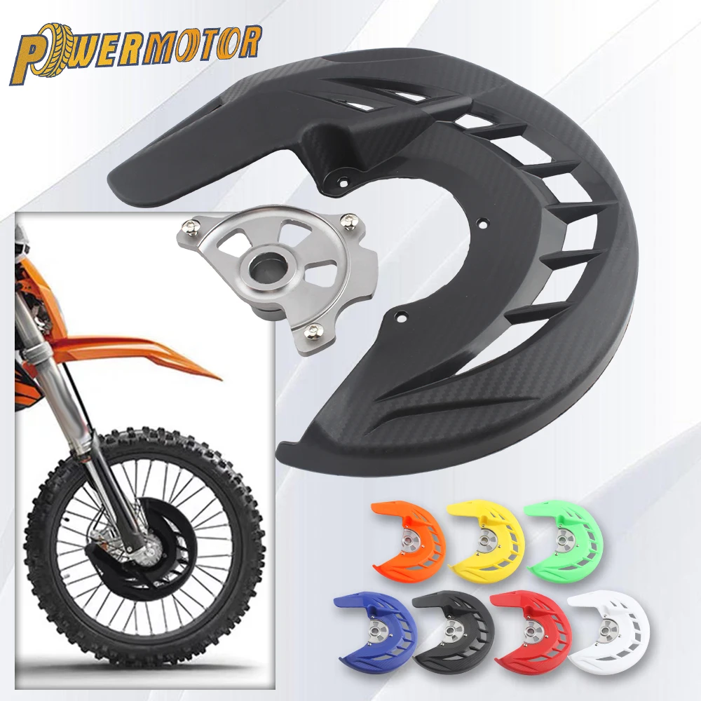 Motorcycle Front Brake Disc Protection Cover Accessories for KTM Husqvarna EXC XCW SX FC 250 300 Motocross Pit Dirt Bike Enduro