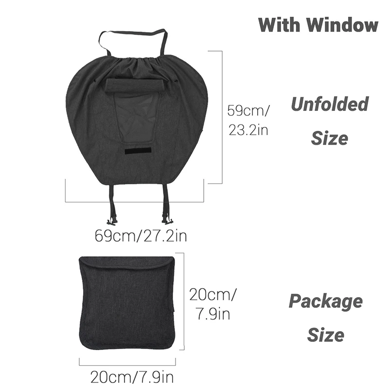 Cochecito de bebé Universal a prueba de viento, impermeable, protección UV, cubierta parasol para niños, cochecitos de bebé, accesorios para actividades al aire libre en coche