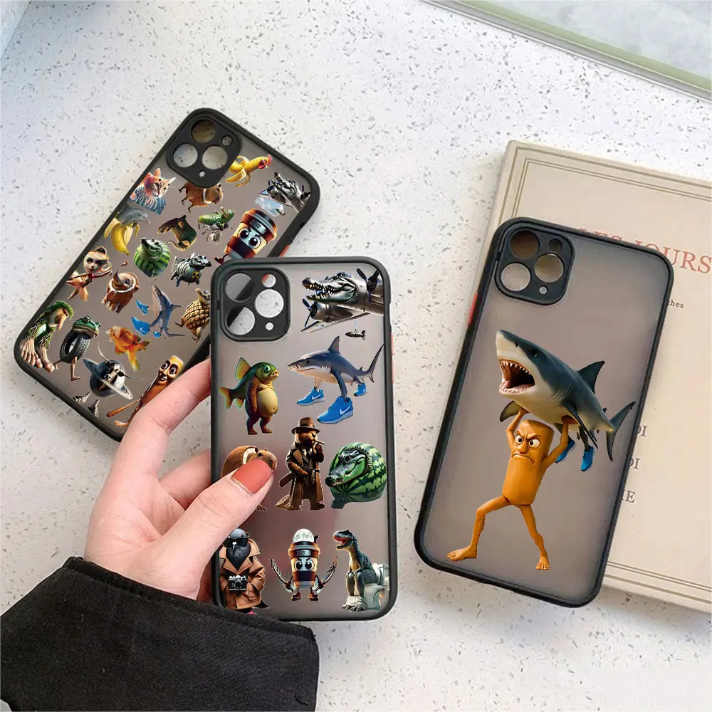 Funny Tung Tung Tung Sahur Phone Case For Samsung Galaxy A06 A56 A36 A26 A55 A14 A54 A05S A15 A24 A25 A73 A04 A13 A53 A25 4G 5G