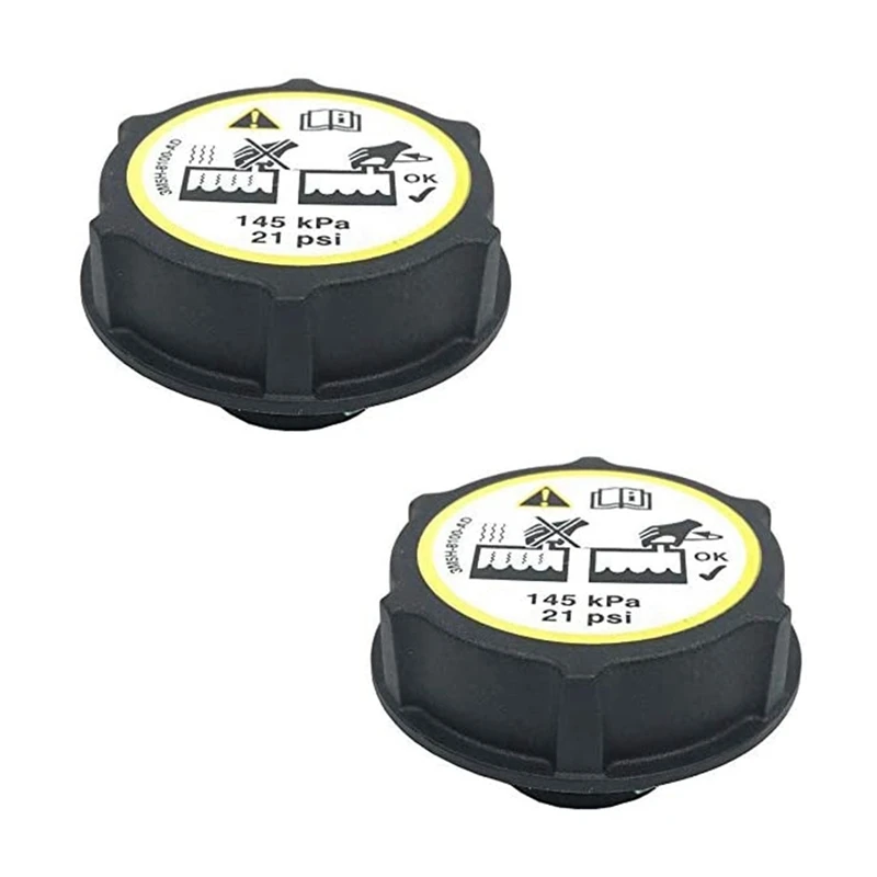 2X Tank/Radiator Cap for Ford/Focus/Fiesta/C-Max/Mondeo/Transit 1301104 3M5H-8100-AD