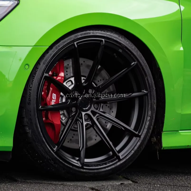 

Custom Deep Dish 5X120 Forged Alloy Wheels Hot Selling 17-22 Inch Black Polished New Condition for BMW Audi Chevrolet