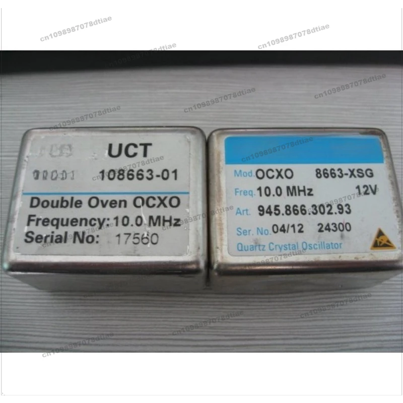 For Disassembly Parts OCXO8663XS 10MHZ Constant Temperature Crystal Oscillator 12V Sine Wave