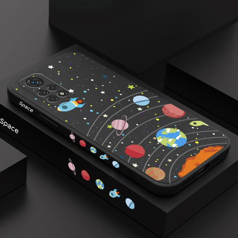 

Lunar Universe Phone Case For Xiaomi Redmi Note 13 12 12S 11 11S 11T 10 10A 10T 10S 9T 9 8 7 Pro Plus 10C 9A 9C 9T 4G 5G Cover