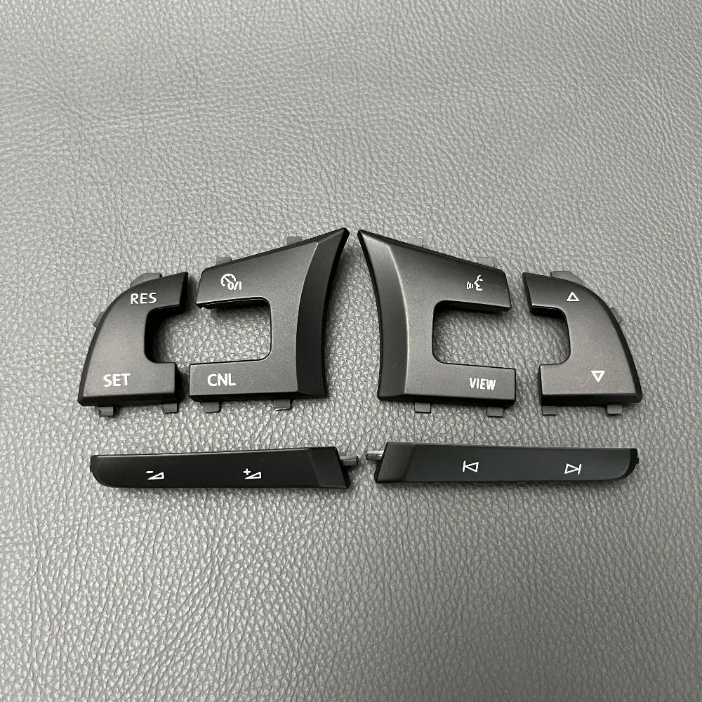 Cubierta botón volante multifuncional para VW Golf 7, MK7, GTI, GTS, ajuste volumen, crucero, abajo, arriba, RES, modo, corac 3