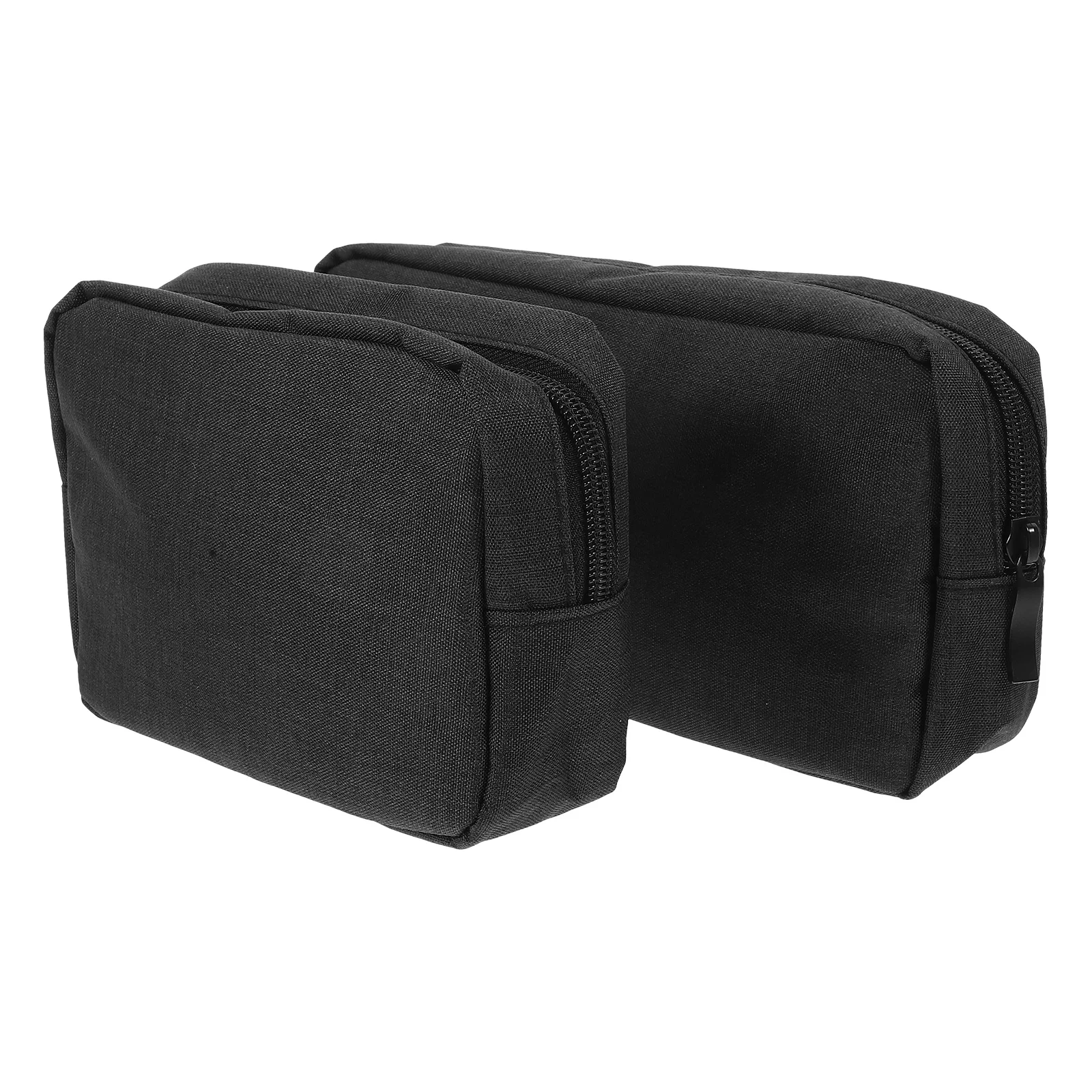 

2Pcs Electronics Organizer Bag Compact Digital Accessories Storage Pouch Dustproof Scratch Resistant for Travel Cord