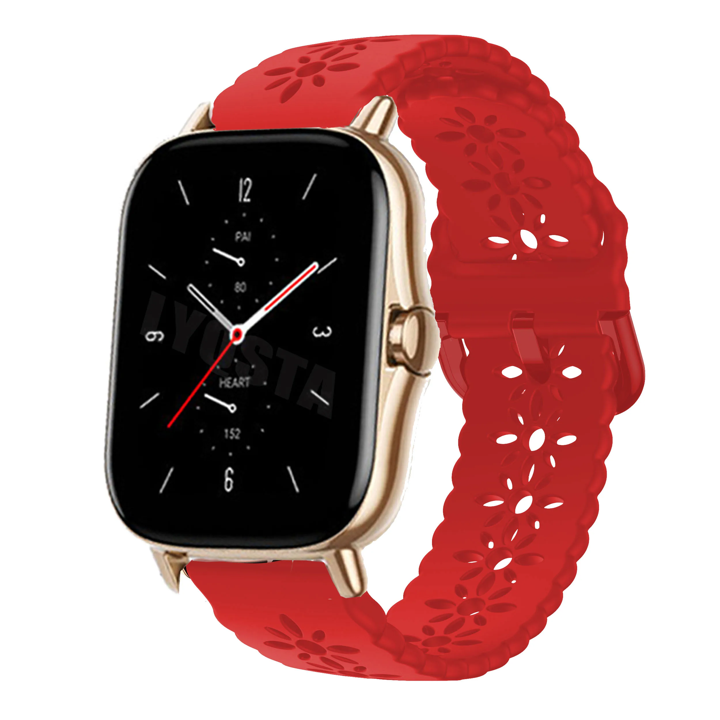 Cinturino da polso Smartwatch sostitutivo da 20mm per Huami Amazfit GTS 4 Mini/2e/3/GTR cinturino in Silicone da 42mm per Amazfit Bip 3/U Pro/S