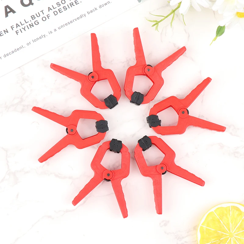 2/4 Pcs Model Seamless Auxiliary Clips With Silicone Anti-slip Pad Spring Clamps Model Craft Tool Accessories